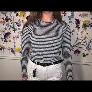 Stripped long sleeve